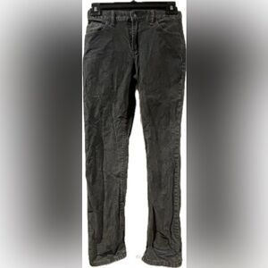 GAP Kids Slim Gray Corduroy Straight Pants 14R